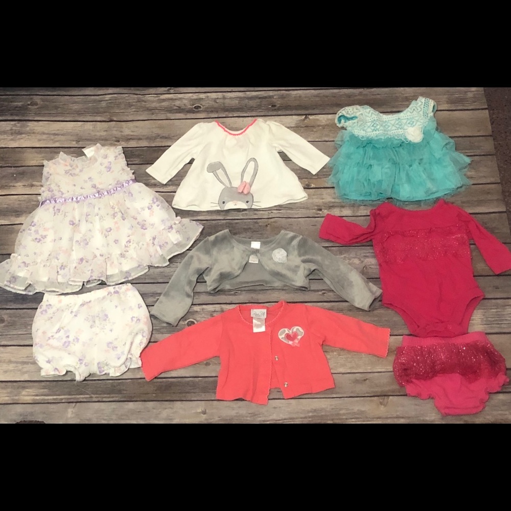 Bundle of 0-3 months little girls